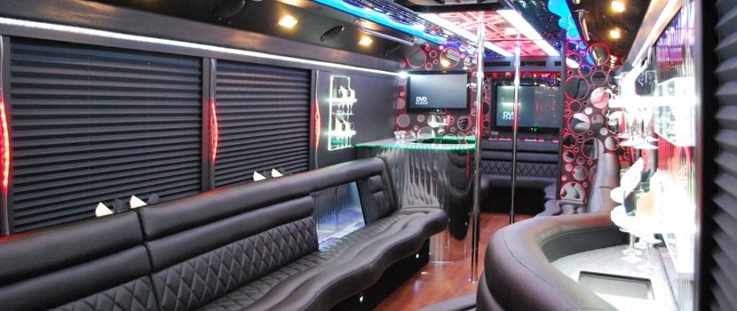 26pax Party Bus Interior
